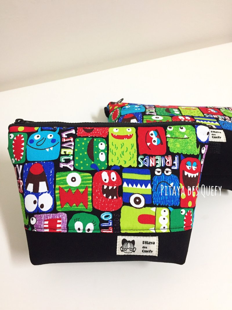 Pitaya des Quefy Universal Bag Monster Black - Messenger Bags & Sling Bags - Cotton & Hemp 