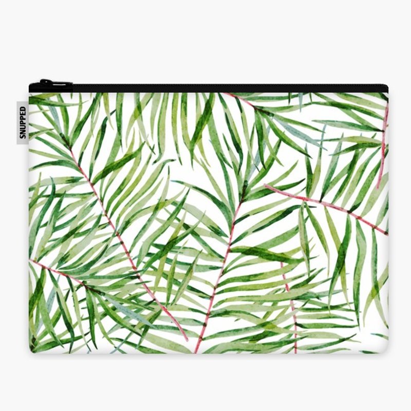 SpaceSuit 文件手拿包 - Tropical leaves pattern - 手拿包 - 防水材質 