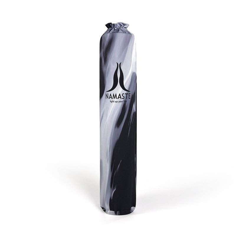 【NAMASTE】Yoga Bag (M) - 煙霧 / 黑 - 瑜珈墊 - 聚酯纖維 黑色