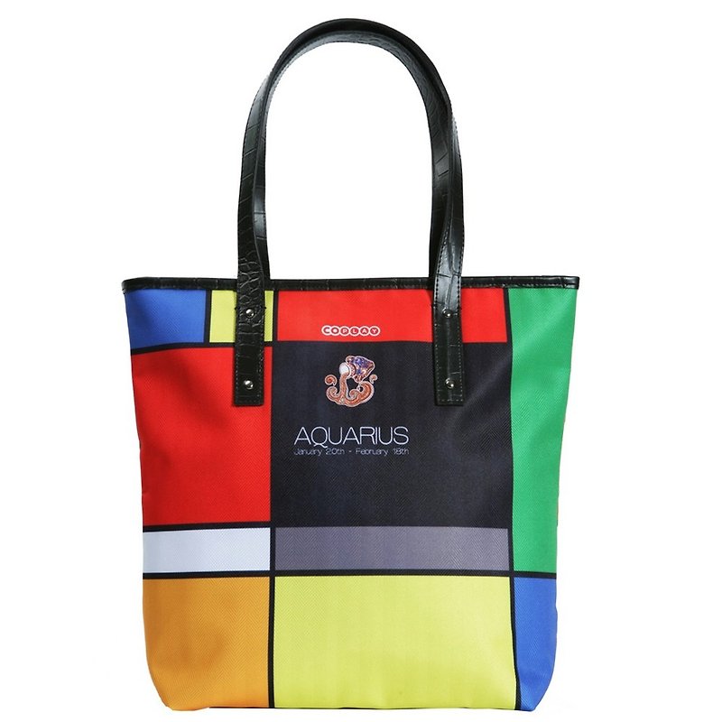 Structure Aquarius │ Star Toto │ Tote bag │ Shoulder bag │ Side backpack | Mother bag - Messenger Bags & Sling Bags - Waterproof Material 
