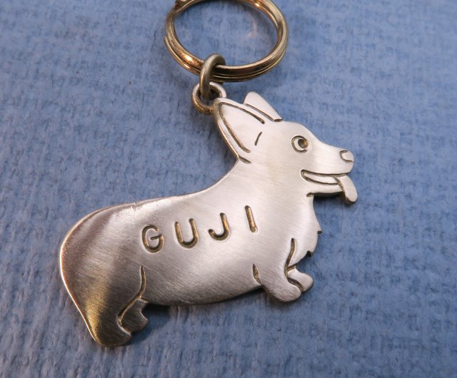 Corgi store dog tag