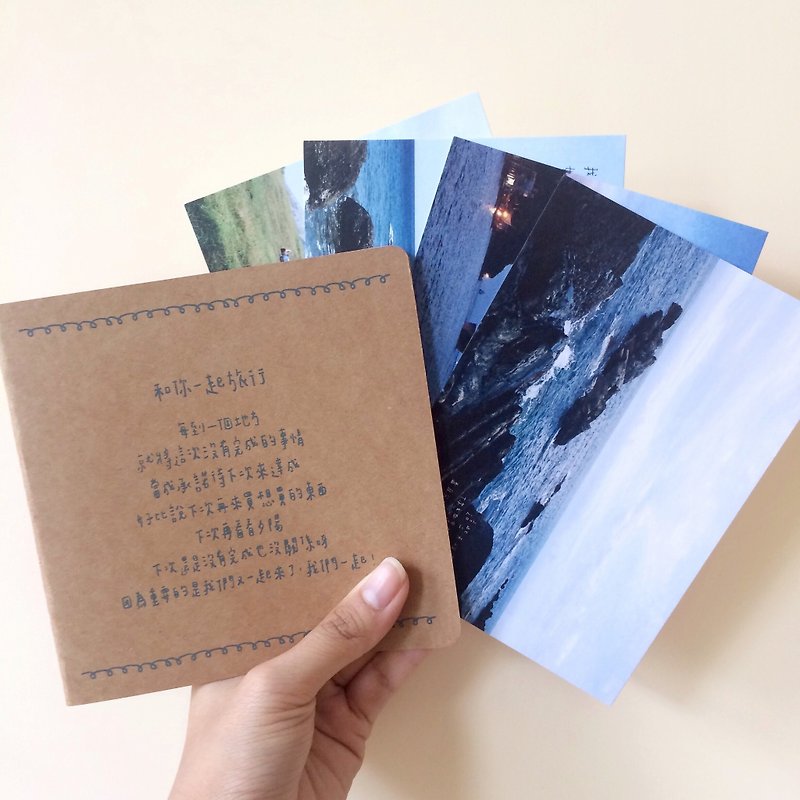 Notebooks and postcards 4 packs - สมุดบันทึก/สมุดปฏิทิน - กระดาษ 