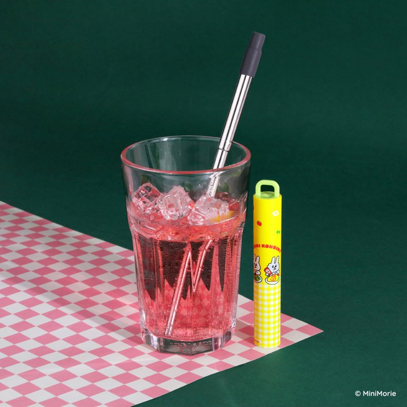 環保飲管 BUNNI KONBINY - 奄列蛋 網紅聯名 - 環保吸管 - 其他材質 