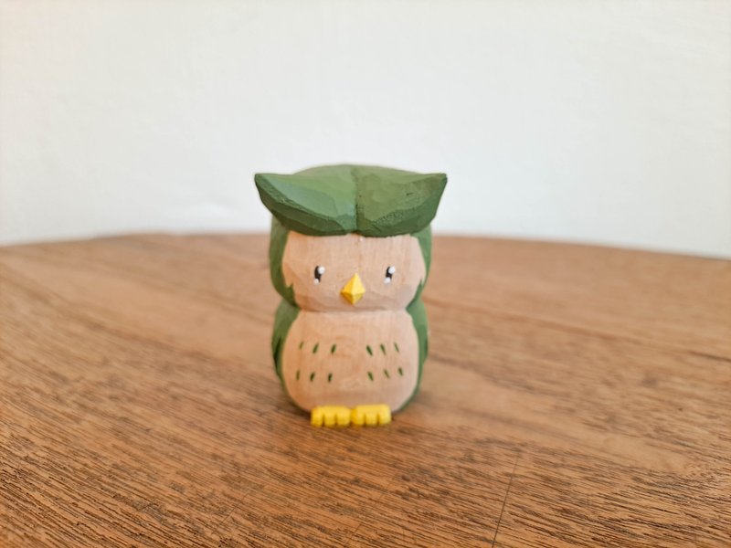 Olive Owl - Stuffed Dolls & Figurines - Wood 