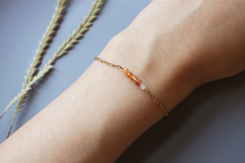 Linlan - bracelet - Bracelets - Copper & Brass Orange