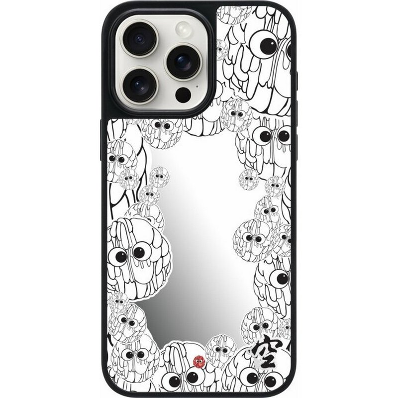 Ryan San - Without Distraction iPhone 16 Pro Max Samsung S24 Mirror Case - เคส/ซองมือถือ - พลาสติก หลากหลายสี