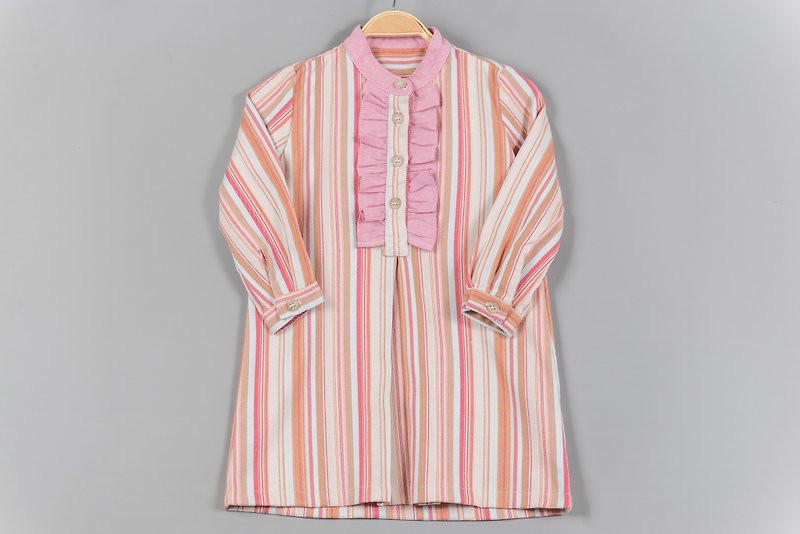 「虹の服を入れて」手作りの非毒性子供ドレス - その他 - コットン・麻 