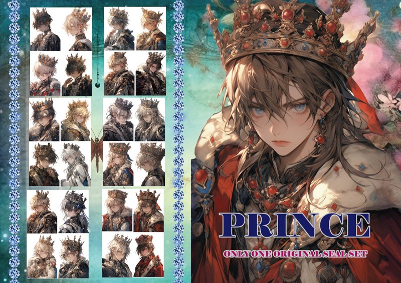 PRINCE シールセット - 貼紙 - 紙 