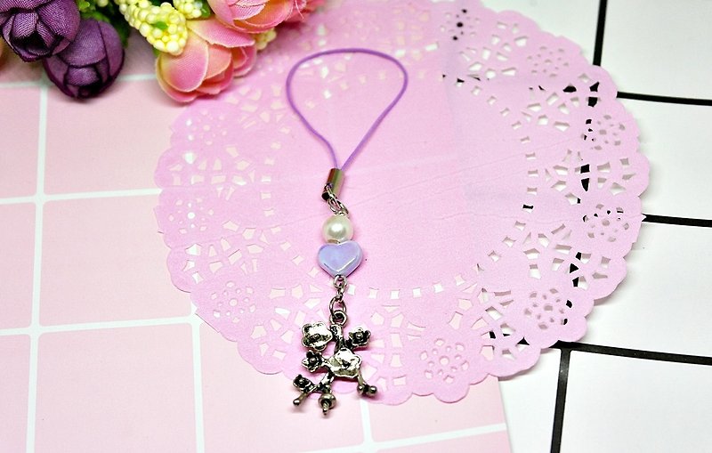 ├ cute little strap series ┤-small plum flower - # small gift # # can be changed into earphone plug # - Other - Other Metals Purple
