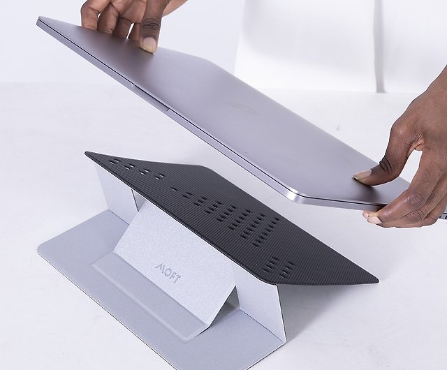 MOFT | Invisible Laptop Stand Non-Adhesive Cooling Holes for