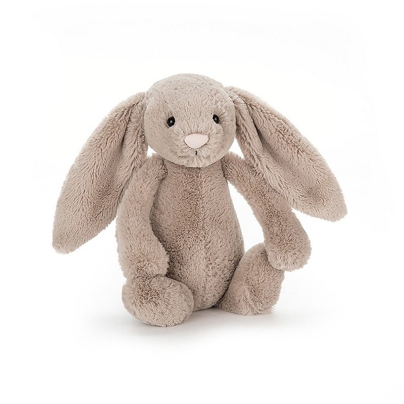 Jellycat Bashful Beige Bunny Chime - Kids' Toys - Cotton & Hemp Gray