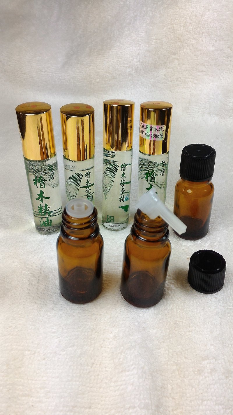 檜木精油10ml滴瓶(紅檜) - 香薰/精油/線香 - 其他材質 