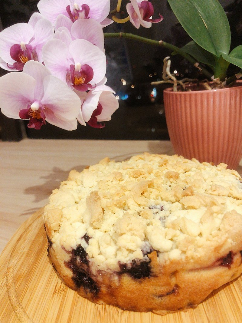 【年節禮盒】藍莓奶酥蛋糕 藍莓奶酥派 奶酥派 奶酥蛋糕 藍莓 - 蛋糕/甜點 - 新鮮食材 