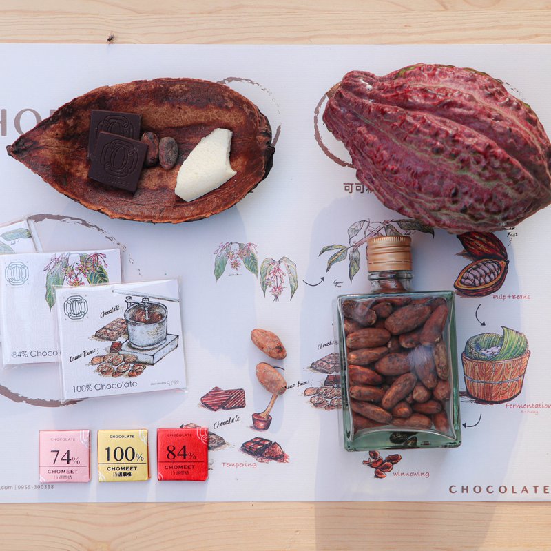 Chocolate Appreciation Experience with Five Senses Encountering Farming Conditions - Cuisine - Other Materials 