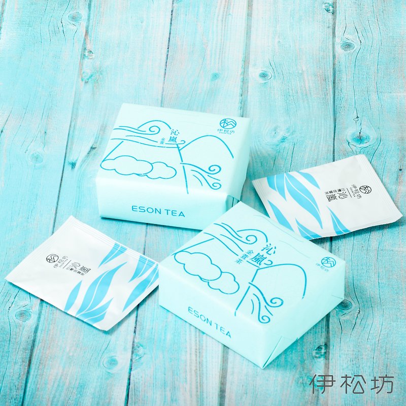 Jinxuan Oolong Tea Bags 4pcs【Qin Lan】 - ชา - อาหารสด สีน้ำเงิน