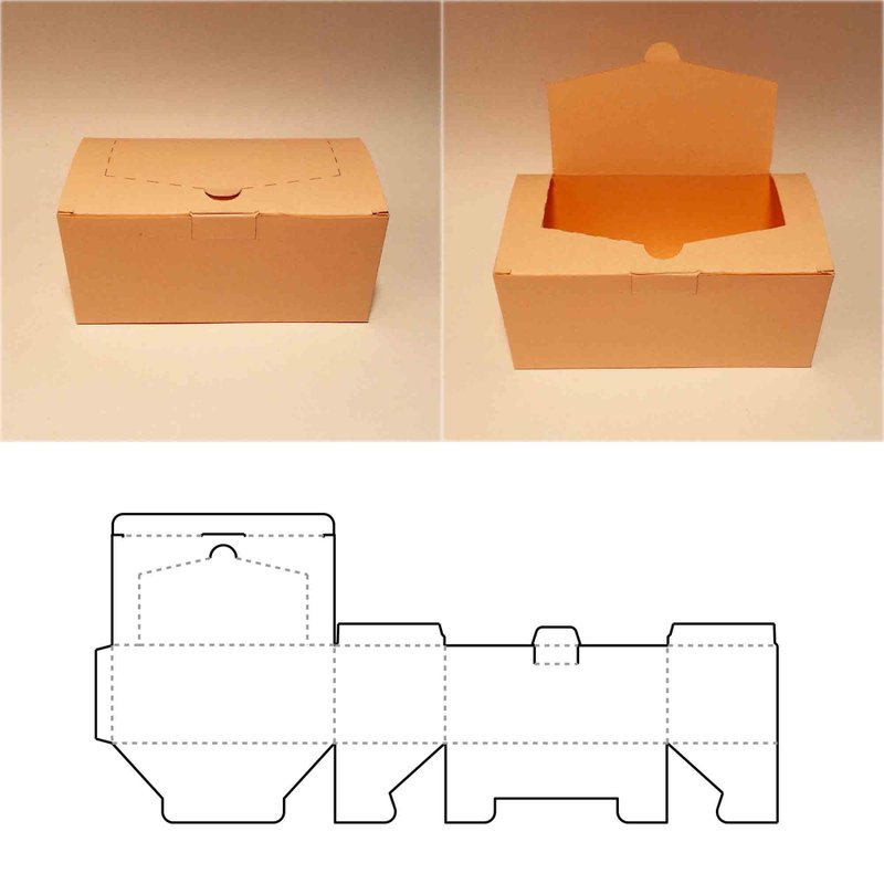 Mask box template, face mask box, medical mask box, facemask box, SVG, DXF, PDF - 圖文模板設計 - 其他材質 