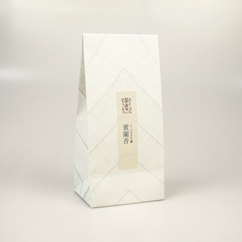 【Tea Old Seven】Refill Pack-Wuying Honey Orchid Fragrant (100g) Oolong Tea/ Anti-cancer and Anti-aging - Tea - Paper White