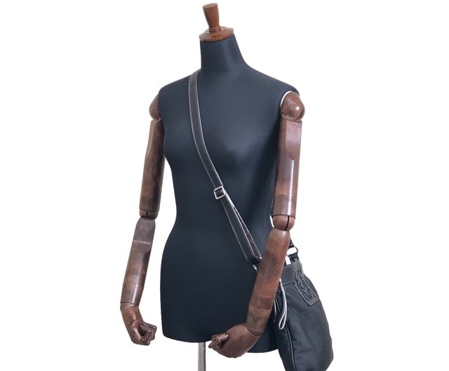 日本直送 名牌中古包 】LOEWE ロエベ ショルダーバッグ ブラック