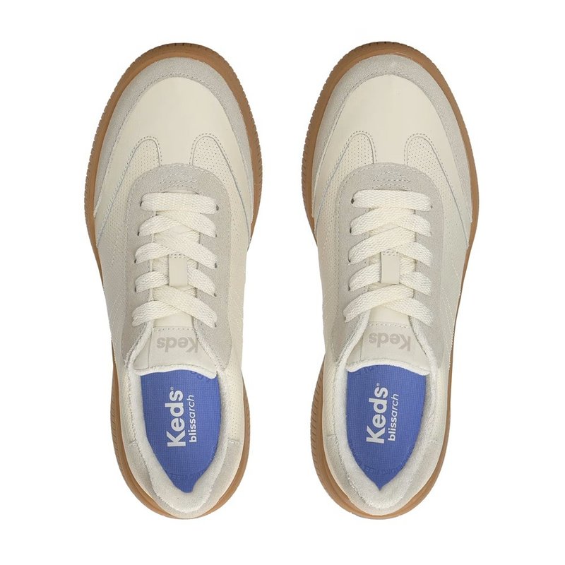 KEDS Contest Lace Up皮革/絨面休閒鞋 女款 WH68908 - 女休閒鞋/帆布鞋 - 真皮 