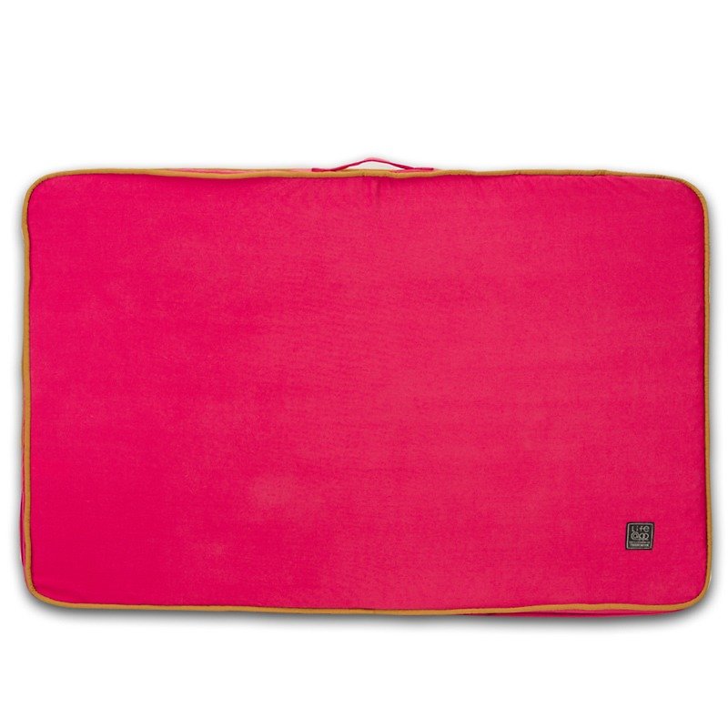 Lifeapp 睡墊替換布套L_W110xD70xH5cm (紅藍)不含睡墊 - 寵物床 - 其他材質 紅色