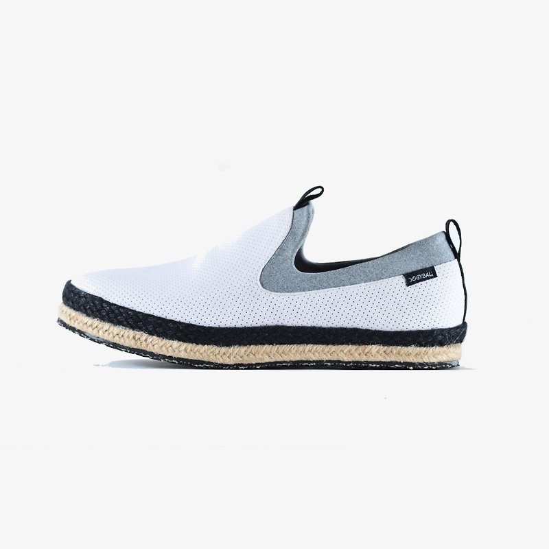 [Dogyball] JB8Trip city light travel minimalist metropolitan live lazy shoes to send shoes small white - รองเท้าอ็อกฟอร์ดผู้ชาย - ไฟเบอร์อื่นๆ ขาว