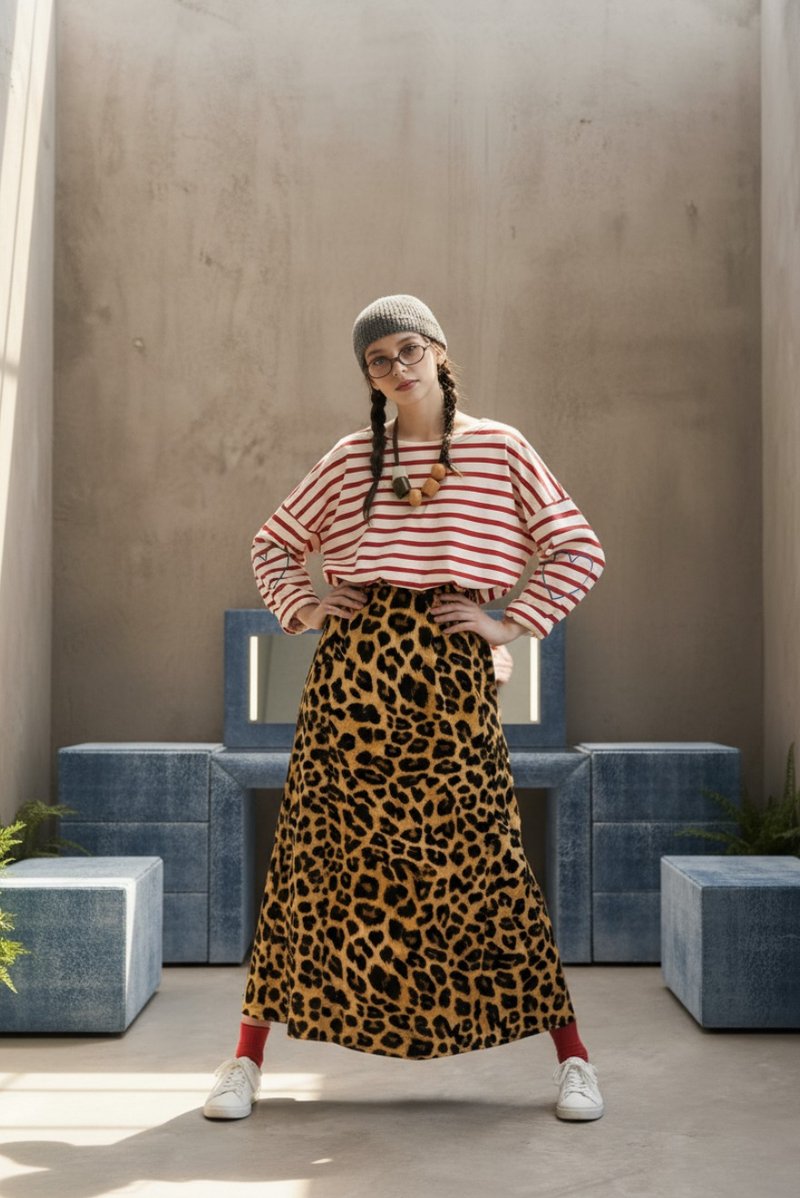 橫間心心刺繡TOP - 女上衣/長袖上衣 - 其他材質 