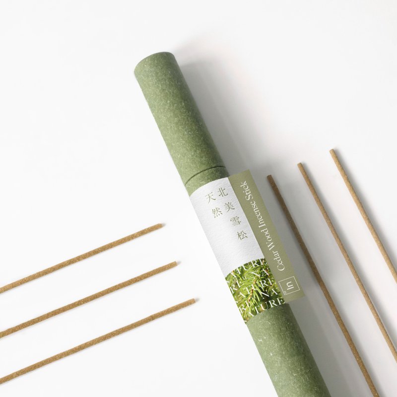 Meditation and sleep | Natural North American cedar incense sticks (1 hour per stick) - น้ำหอม - วัสดุอื่นๆ 