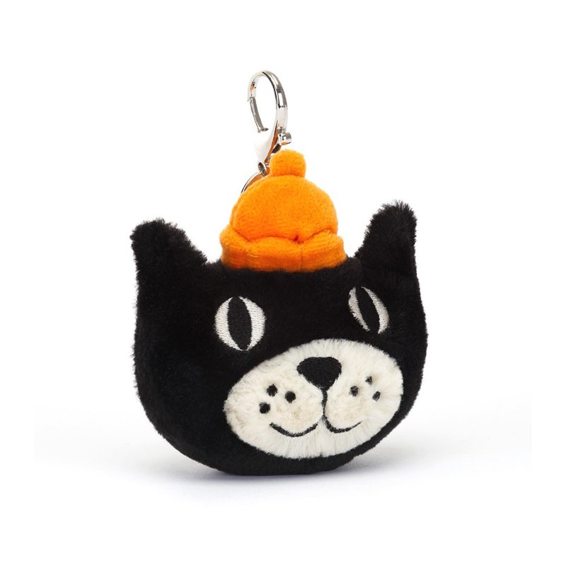 Jellycat Bag Charm - พวงกุญแจ - เส้นใยสังเคราะห์ สีดำ