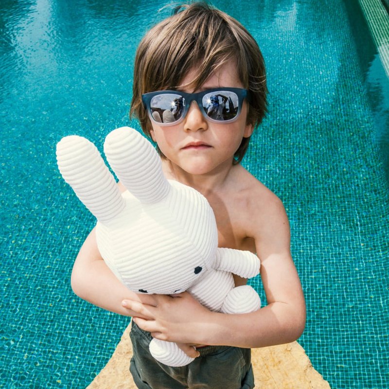 Miffy × BON TON TOYS ECO Corduroy Stuffed Doll - White (Four Sizes) - ตุ๊กตา - เส้นใยสังเคราะห์ ขาว