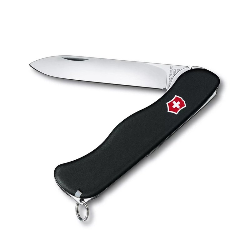 VICTORINOX Swiss Victorinox Lockblade knife for 4 111mm black 0.8413.3 - ชุดเดินป่า - สแตนเลส สีดำ