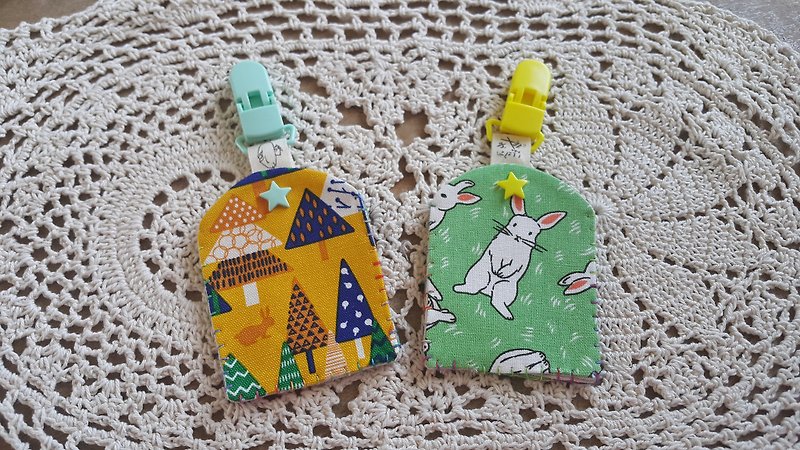 Rabbit & forest safe bag (folder) [PE170704] - Baby Gift Sets - Cotton & Hemp Multicolor