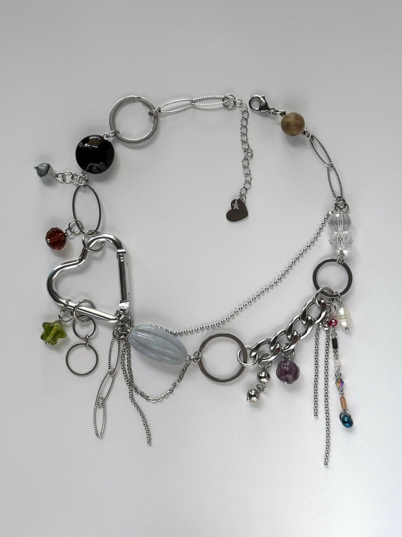 Handmade Necklace - Key to Heart - 項鍊 - 其他材質 多色