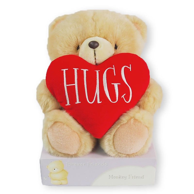 FF 8-inch nap / hug Teddy Bear Valentine's Day [] - Stuffed Dolls & Figurines - Other Materials Brown
