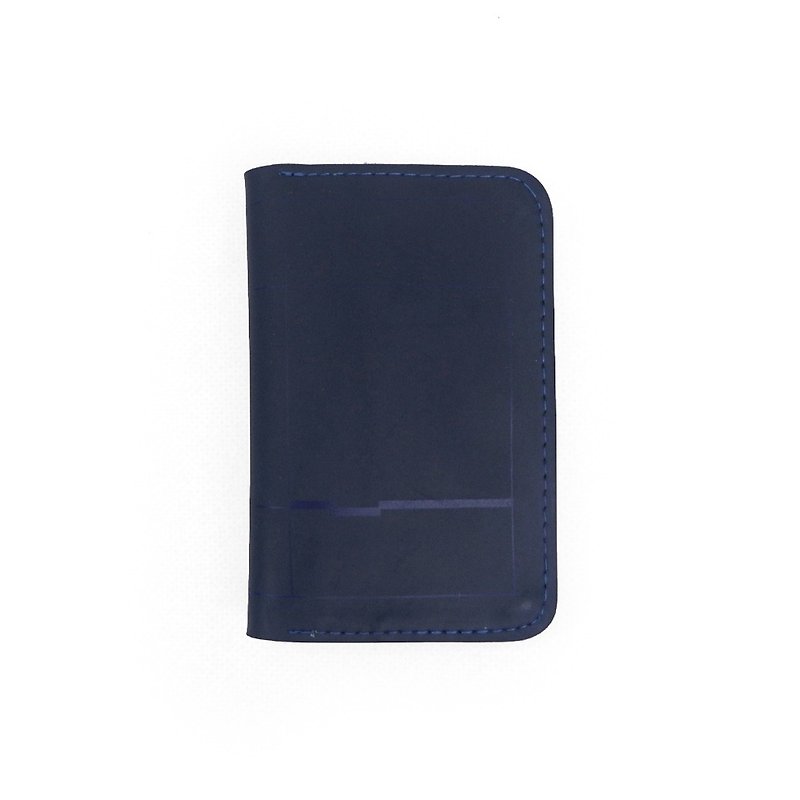 ซองใส่นามบัตร HUB Card holder - INDIGO BLUE - กระเป๋าสตางค์ - น้ำยาง สีน้ำเงิน