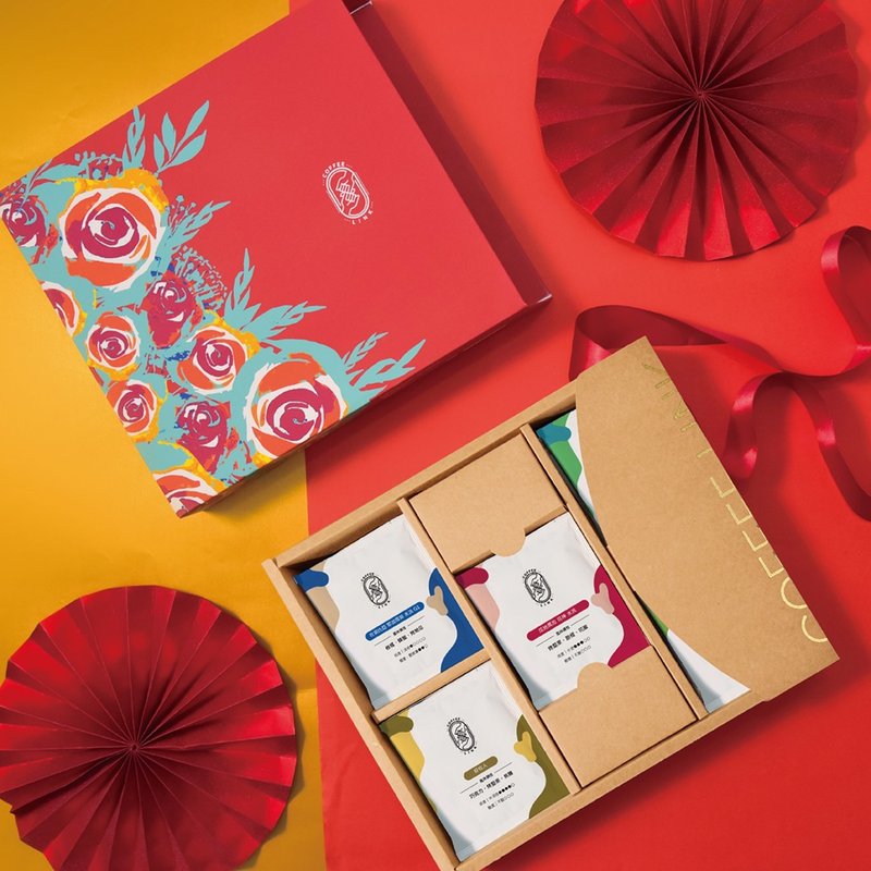 [Love is not verbose] 20-piece premium filter coffee gift box - กาแฟ - อาหารสด 