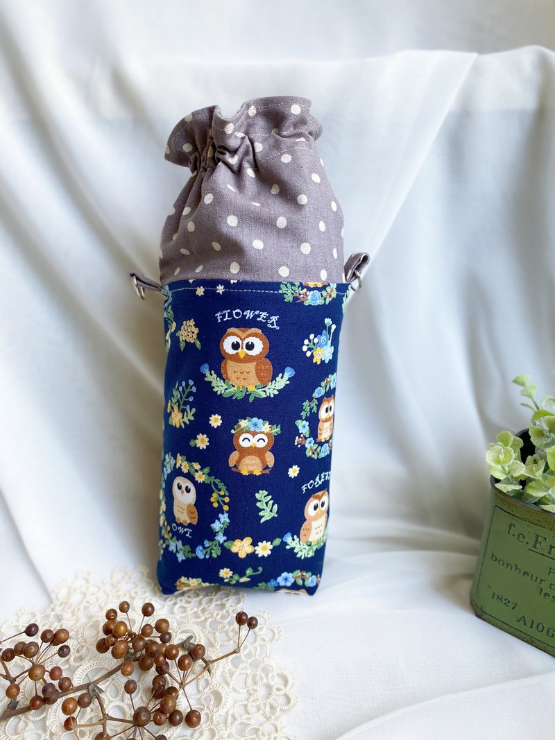 [Handmade on a Good Day] Give a water bottle a handmade water bottle and kettle wrapped in cloth for Christmas gift - Other - Cotton & Hemp Multicolor