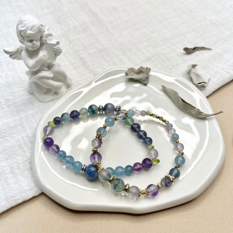 CIAOSEE CRYSTAL Constellation Bracelet Series-Pisces - Bracelets - Crystal Multicolor