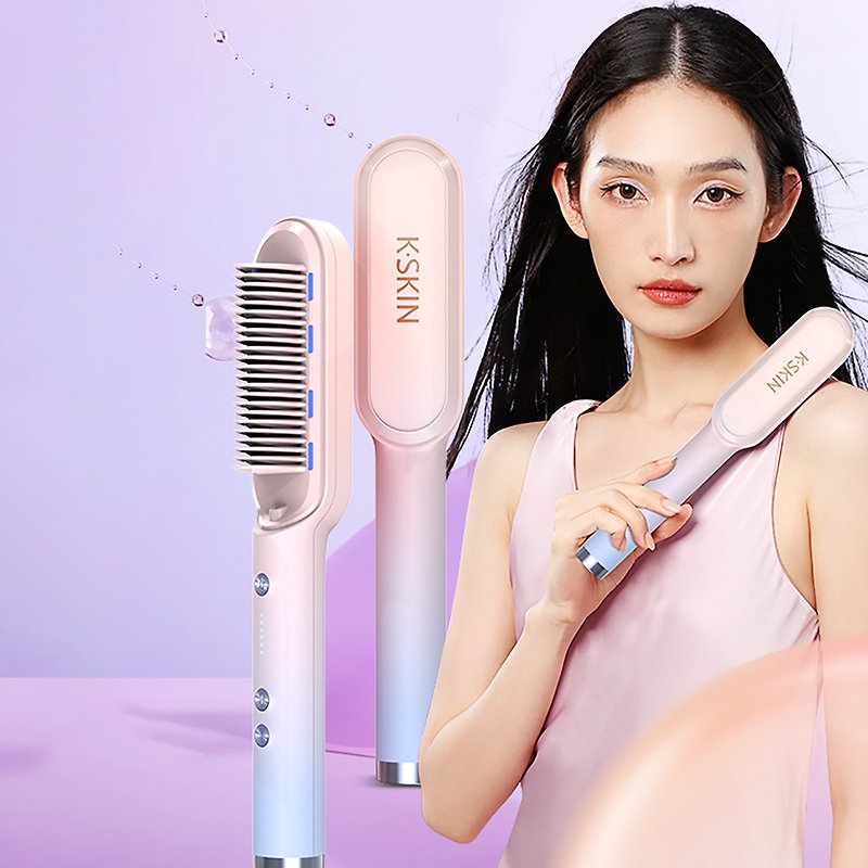 [Free Shipping] Jindao KD370 negative ion hair straightening comb that does not damage your hair, curling wand, a household artifact - Other - Other Materials 