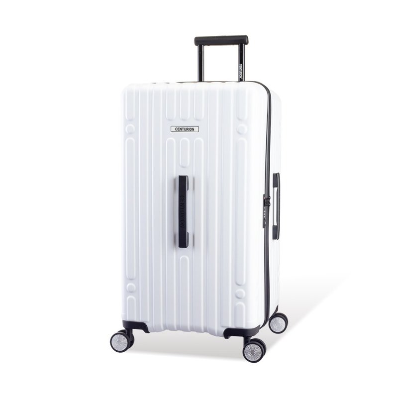 [CENTURION] 29-inch business class fat box Antarctic matte white suitcase - กระเป๋าเดินทาง/ผ้าคลุม - วัสดุอื่นๆ 