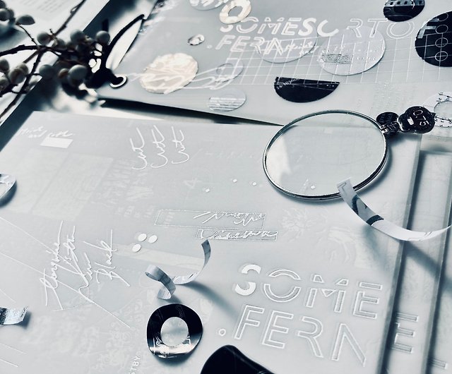 Silver Aesthetic Sticker Pack