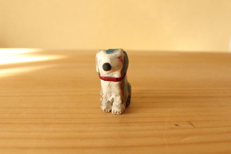 Zodiac pottery dog. - Items for Display - Wood 