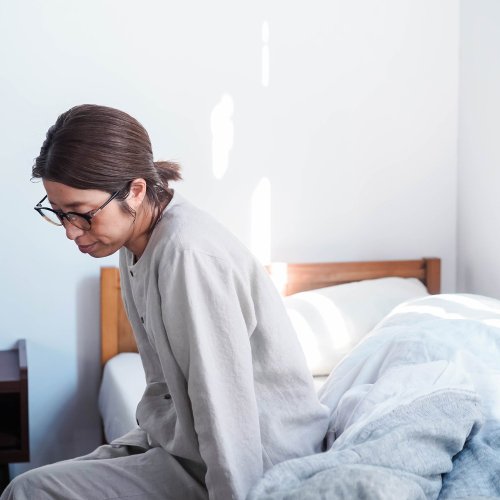 wafu. SOCO コットンリネンペチパンツ　綿貫服装　ルームウエア　快眠 wafu. SOCO コットンリネンペチパンツ 綿貫服装 ルームウエア