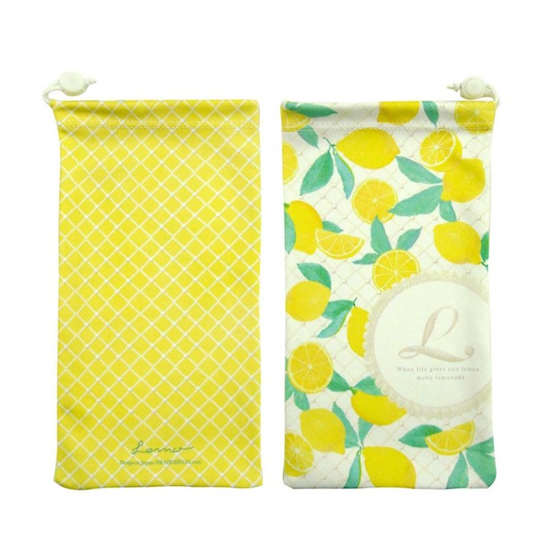 Japan Prairie Dog Big KYUKYU Microfiber Cleaning Fiber - Lemon Cheese - Toiletry Bags & Pouches - Other Materials Multicolor