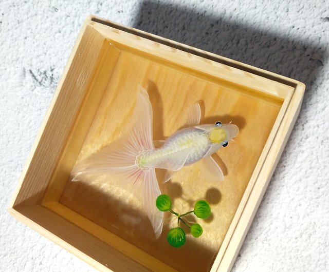 Fish Painting For Coffee Table, 3D Resin Painting, Resin Art