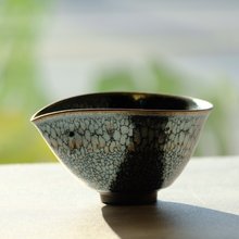 清 乾隆年間 錫制茶托 尚天泰款 中国 古美術 煎茶道具 古錫造