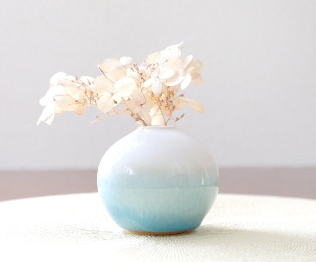 作家　水差し　一輪挿し　陶芸　ハンドクラフト　手描き　抽象画　一点物 SALE 10%》片口水差し/17TJUG – REN