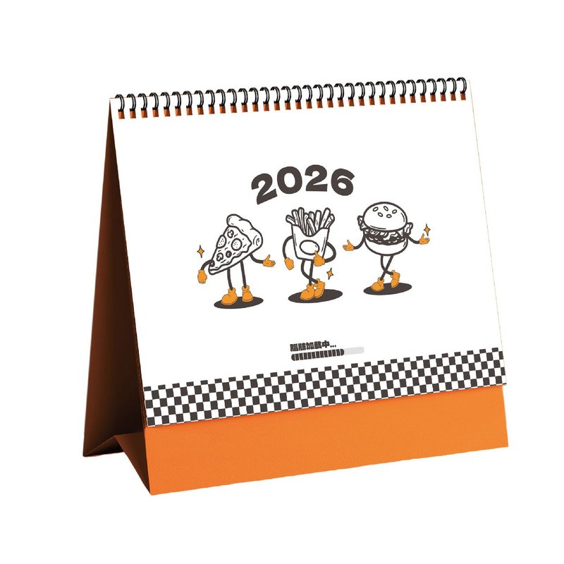 最新2026年【簡單就好】三角桌曆 |台灣製造|企業贈禮|桌曆|插 - 日曆/月曆/年曆 - 紙 多色