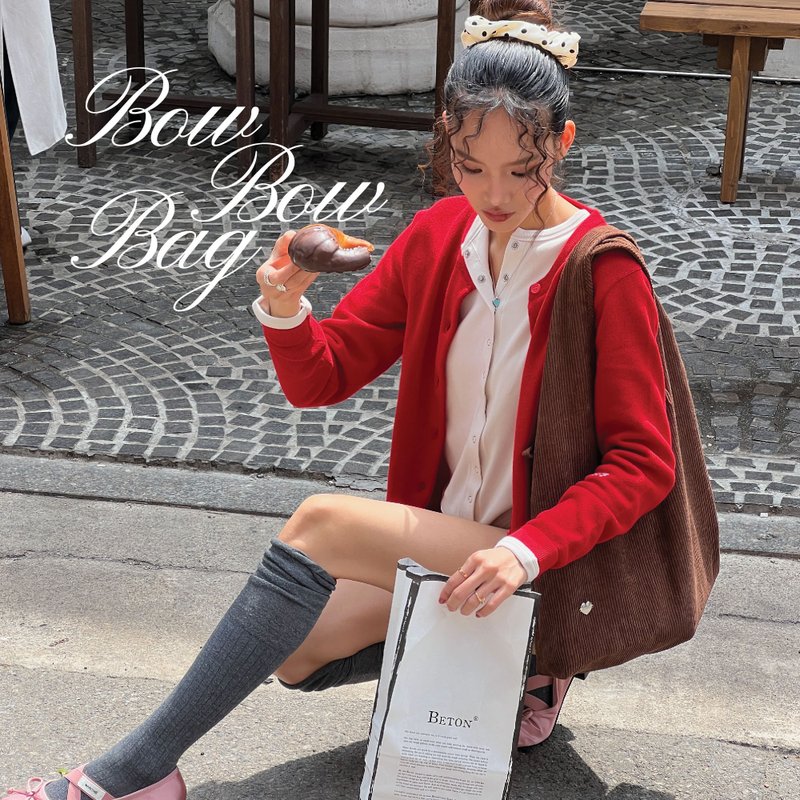 NEW! SUNSCRÈME - BOW BOW BAG - Other - Other Materials 