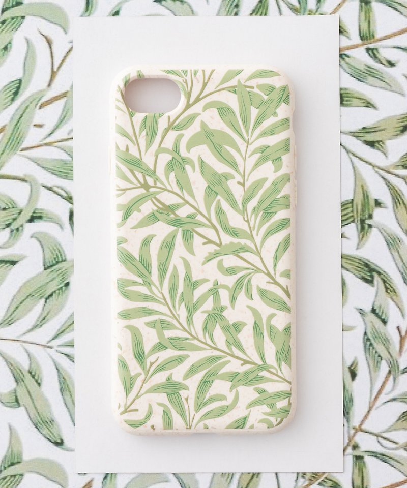 William Morris Design iPhone SE / 7/8 PBAT Biodegradable Eco's Smartphone Case Green - Phone Cases - Eco-Friendly Materials Multicolor
