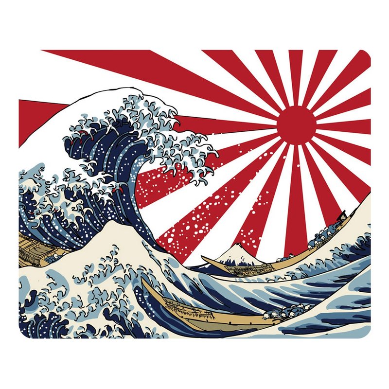INS鼠墊 - 浮世繪(22x18cm) - 滑鼠墊 - 其他材質 